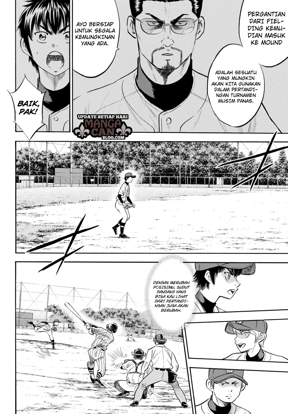 Diamond no Ace Act 2 — Chapter 86, halaman 6