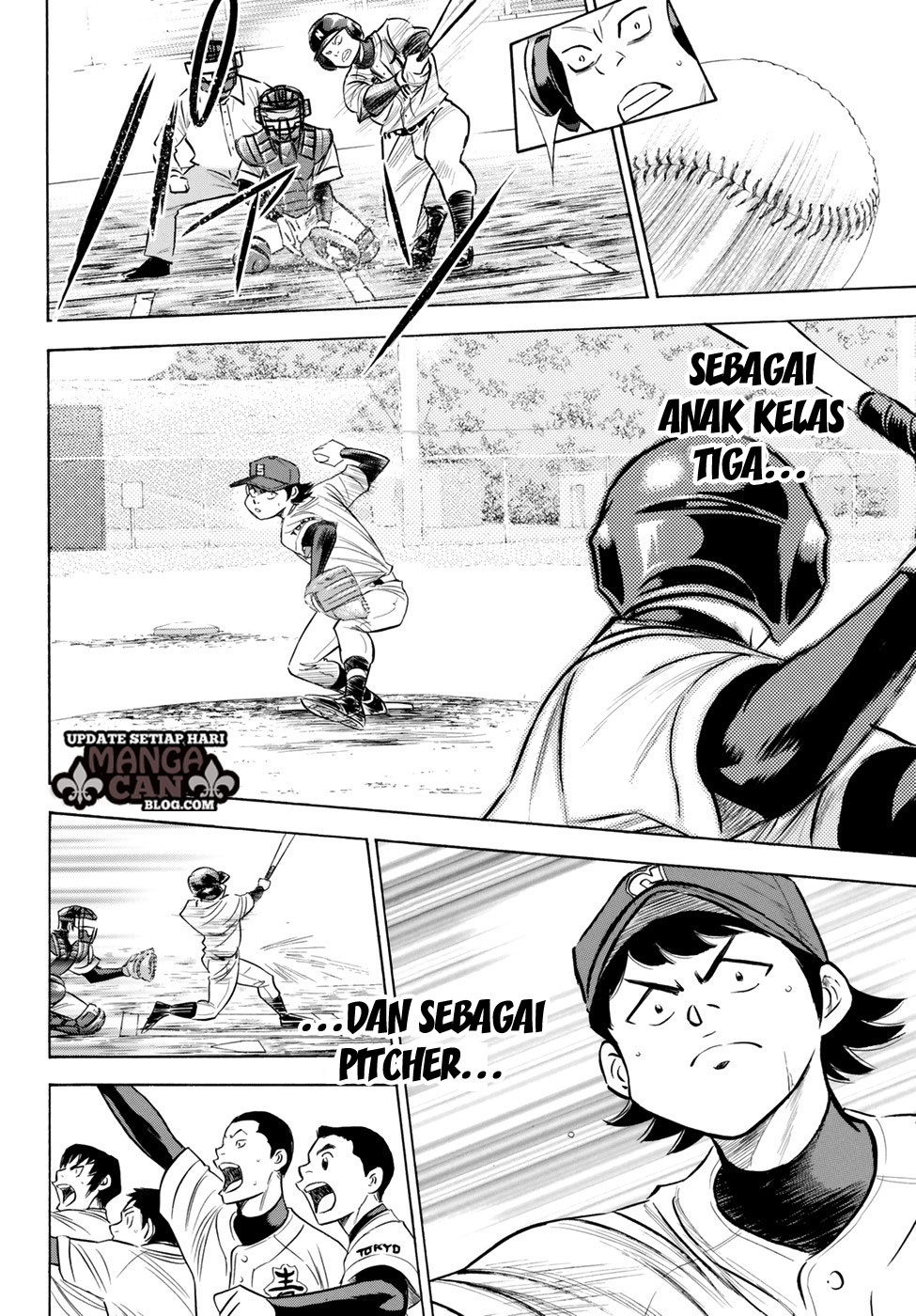 Diamond no Ace Act 2 — Chapter 85, halaman 10