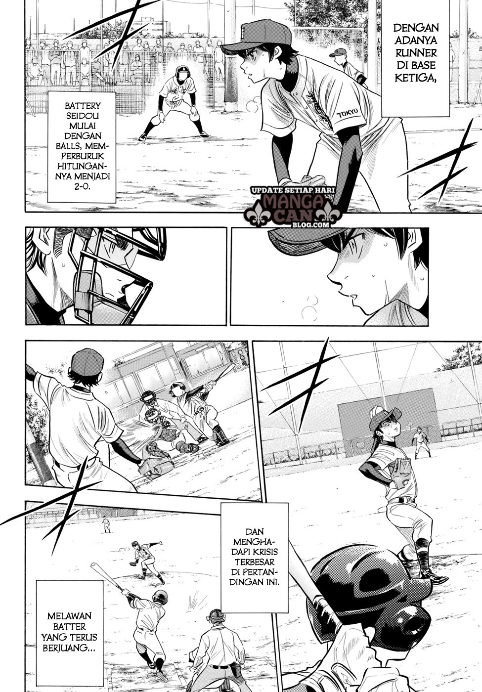 Diamond no Ace Act 2 — Chapter 85, halaman 4