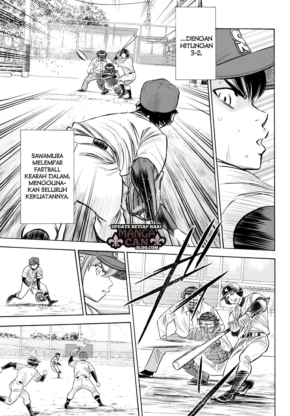 Diamond no Ace Act 2 — Chapter 85, halaman 5