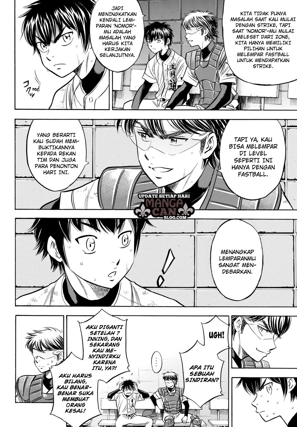 Diamond no Ace Act 2 — Chapter 85, halaman 8