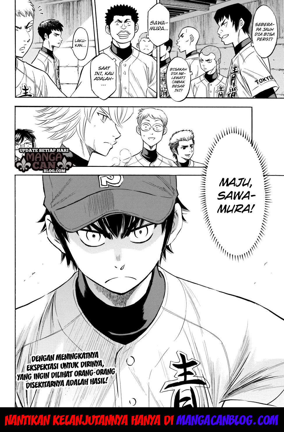 Diamond no Ace Act 2 — Chapter 83, halaman 20