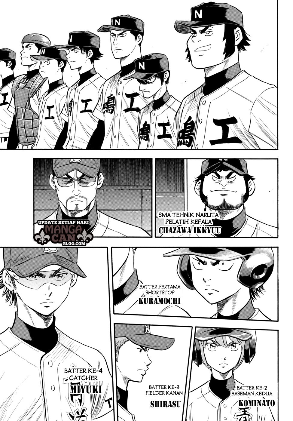 Diamond no Ace Act 2 — Chapter 83, halaman 3