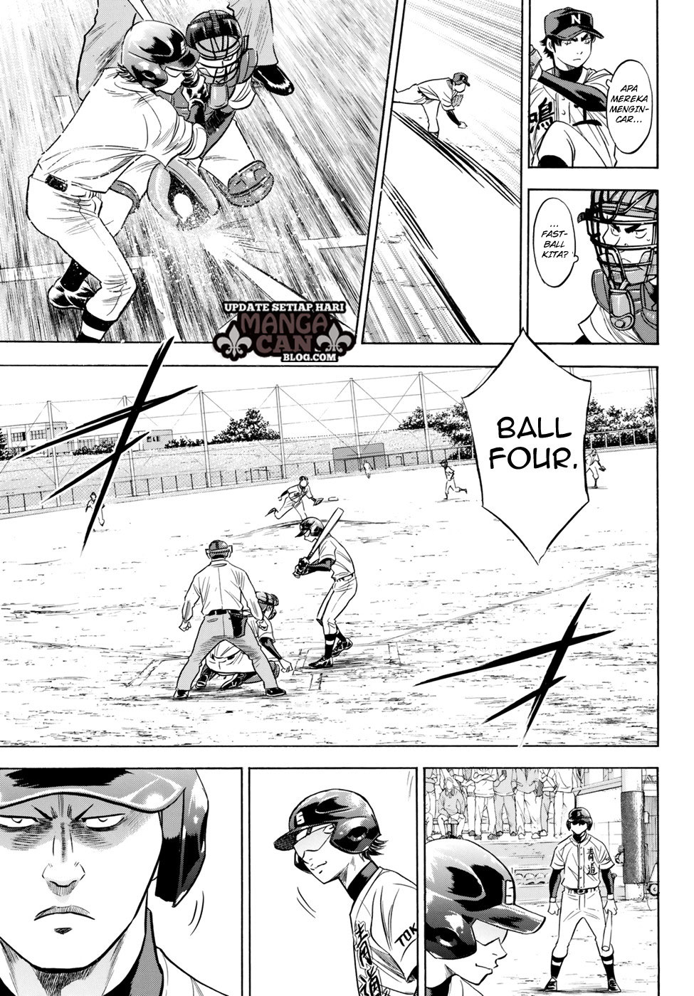 Diamond no Ace Act 2 — Chapter 83, halaman 9