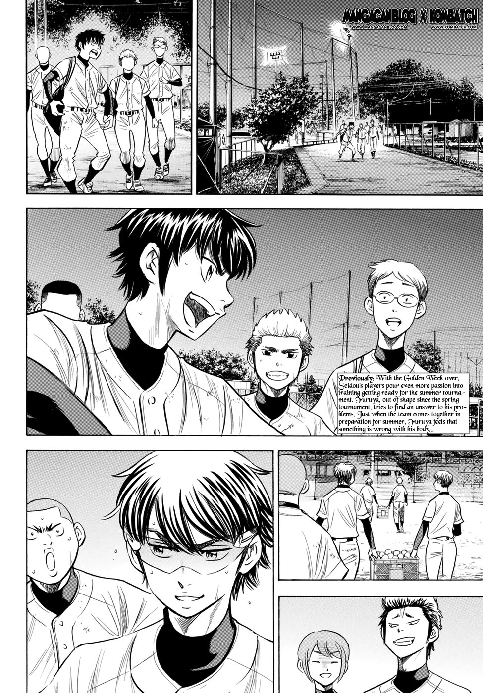 Diamond no Ace Act 2 — Chapter 82, halaman 3