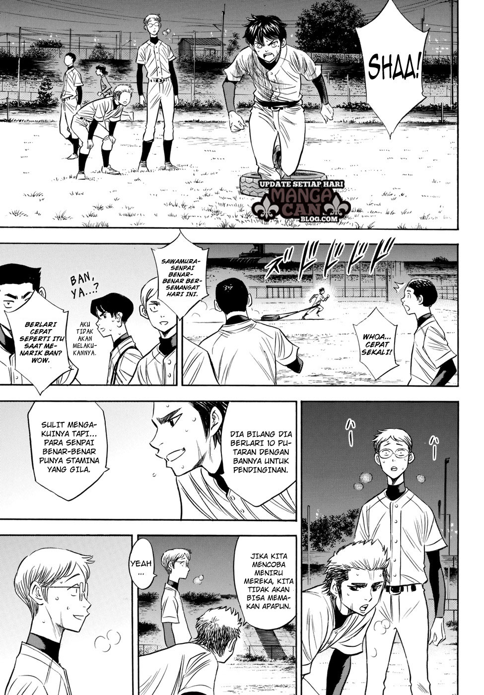 Diamond no Ace Act 2 — Chapter 81, halaman 11