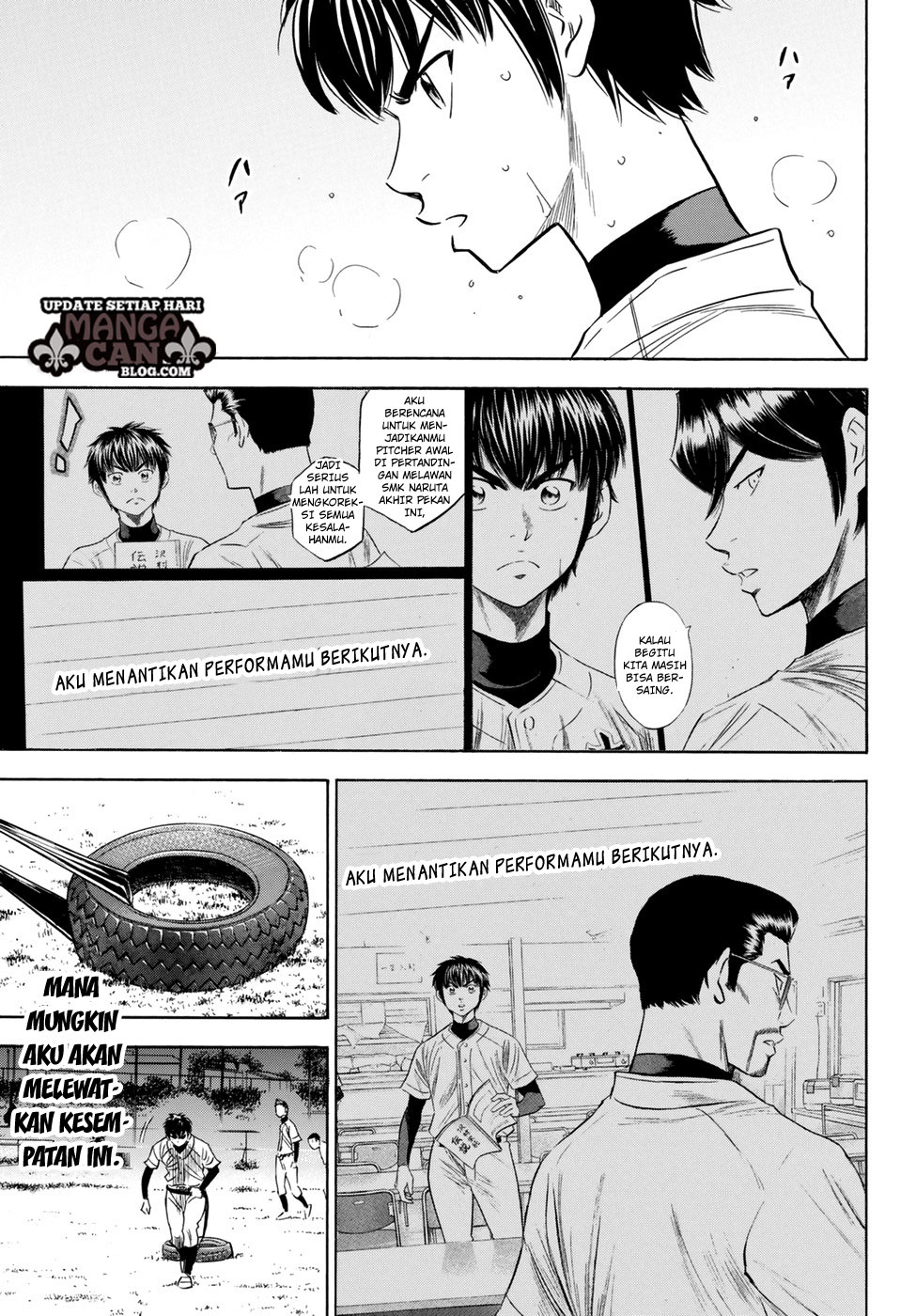 Diamond no Ace Act 2 — Chapter 81, halaman 13