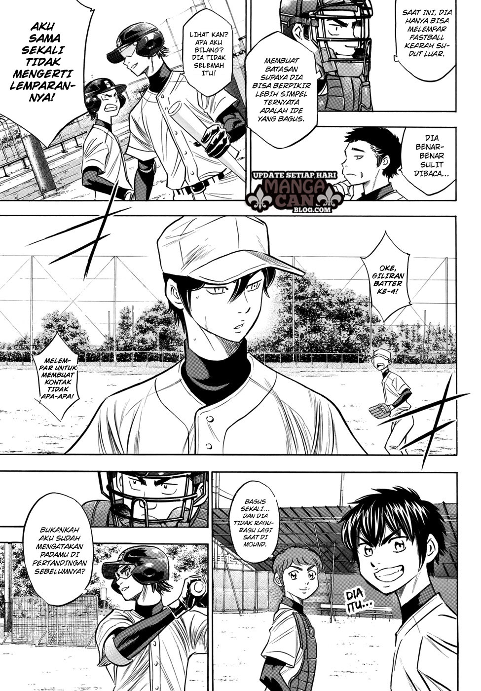 Diamond no Ace Act 2 — Chapter 80, halaman 17