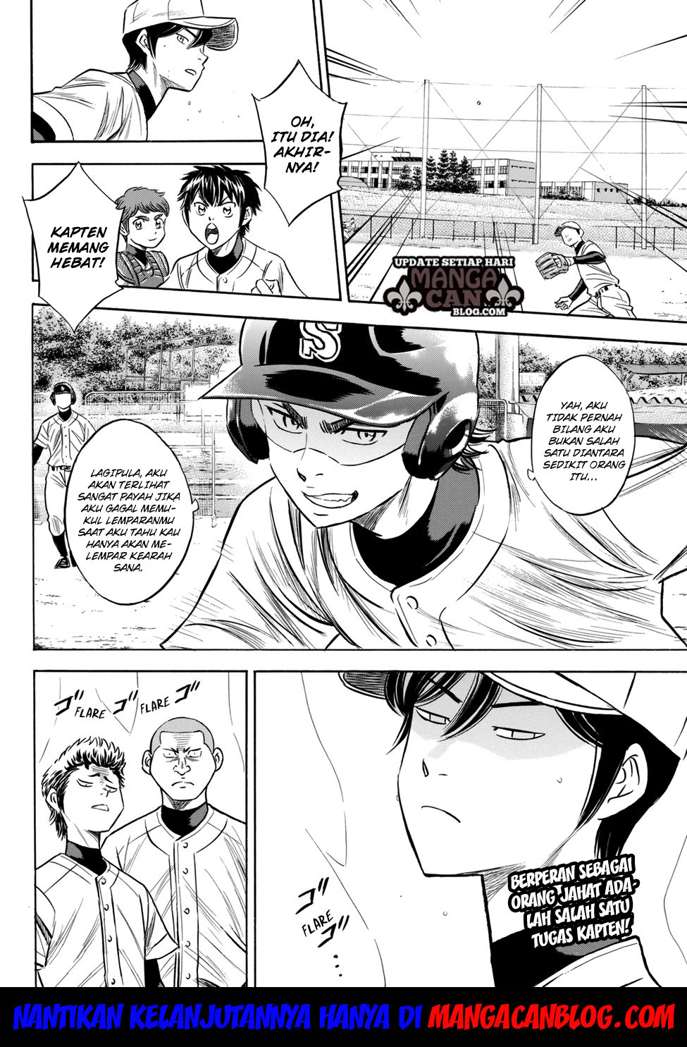 Diamond no Ace Act 2 — Chapter 80, halaman 20