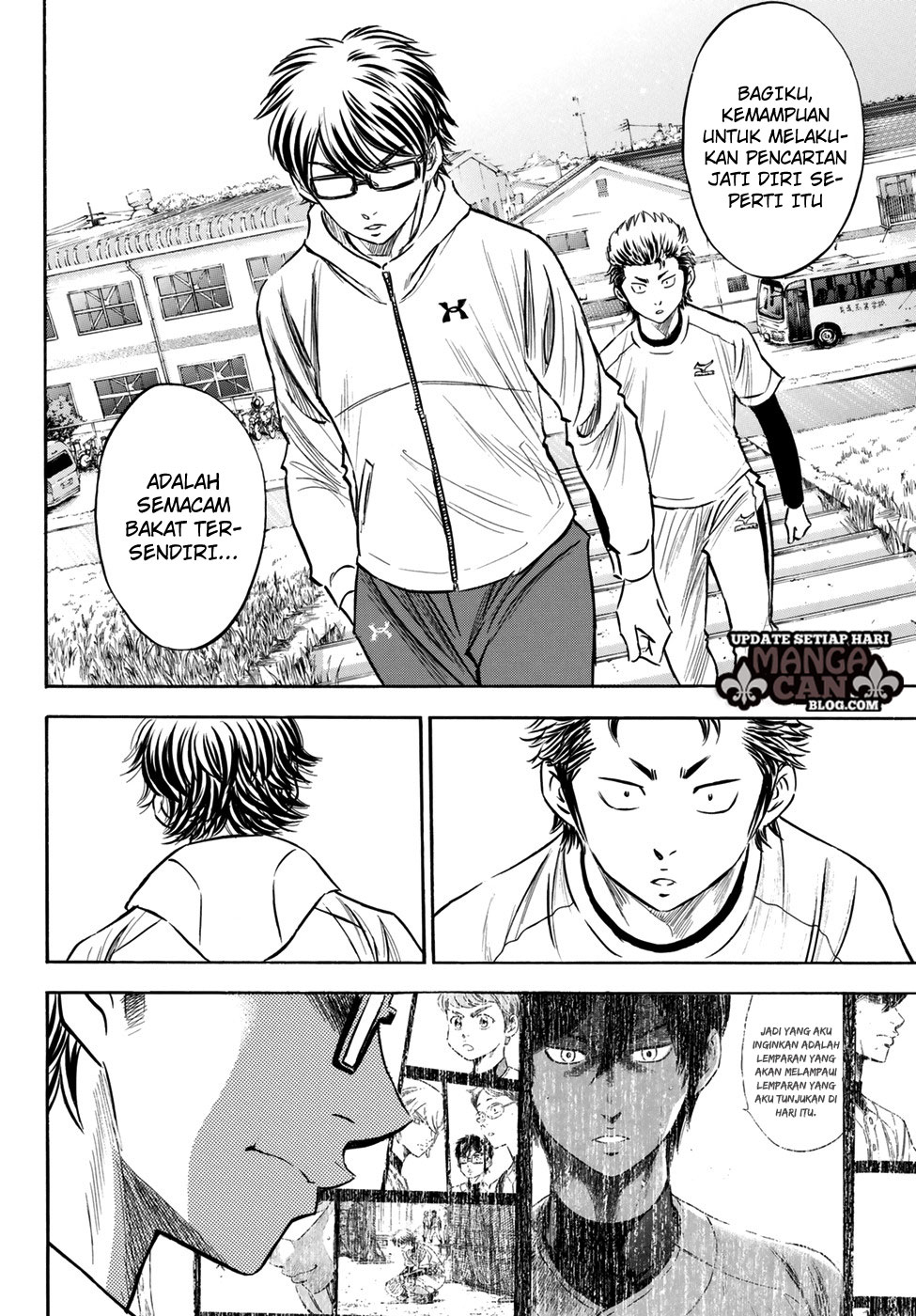 Diamond no Ace Act 2 — Chapter 80, halaman 8