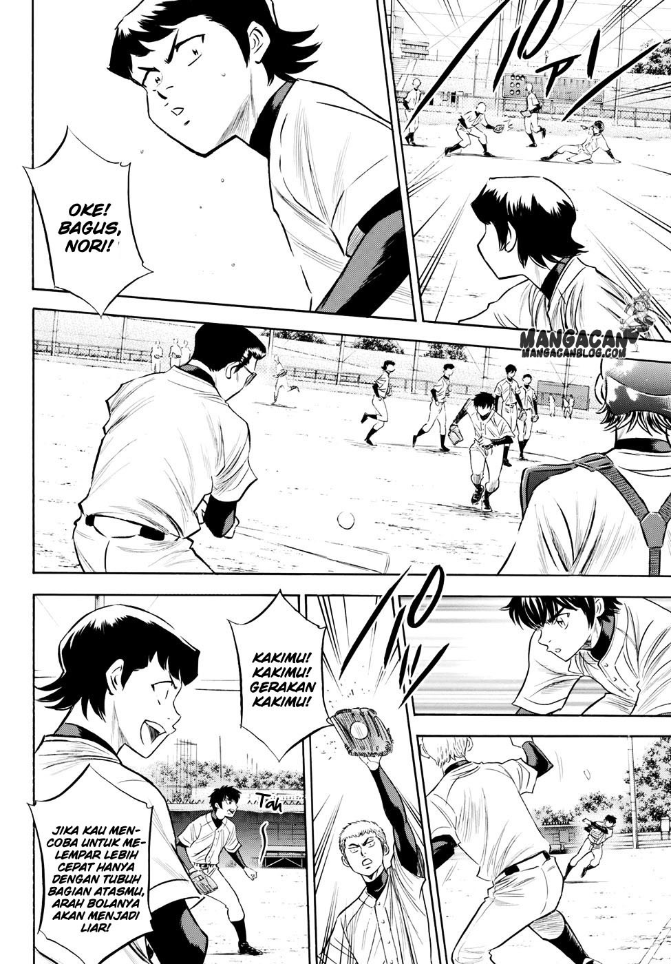 Diamond no Ace Act 2 — Chapter 79, halaman 10