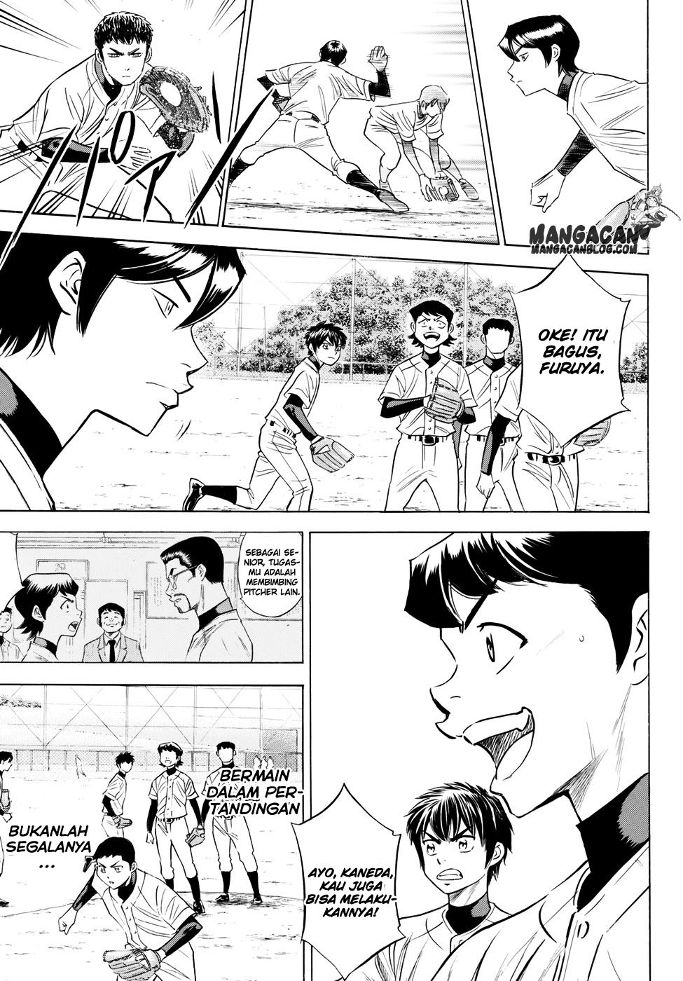 Diamond no Ace Act 2 — Chapter 79, halaman 11