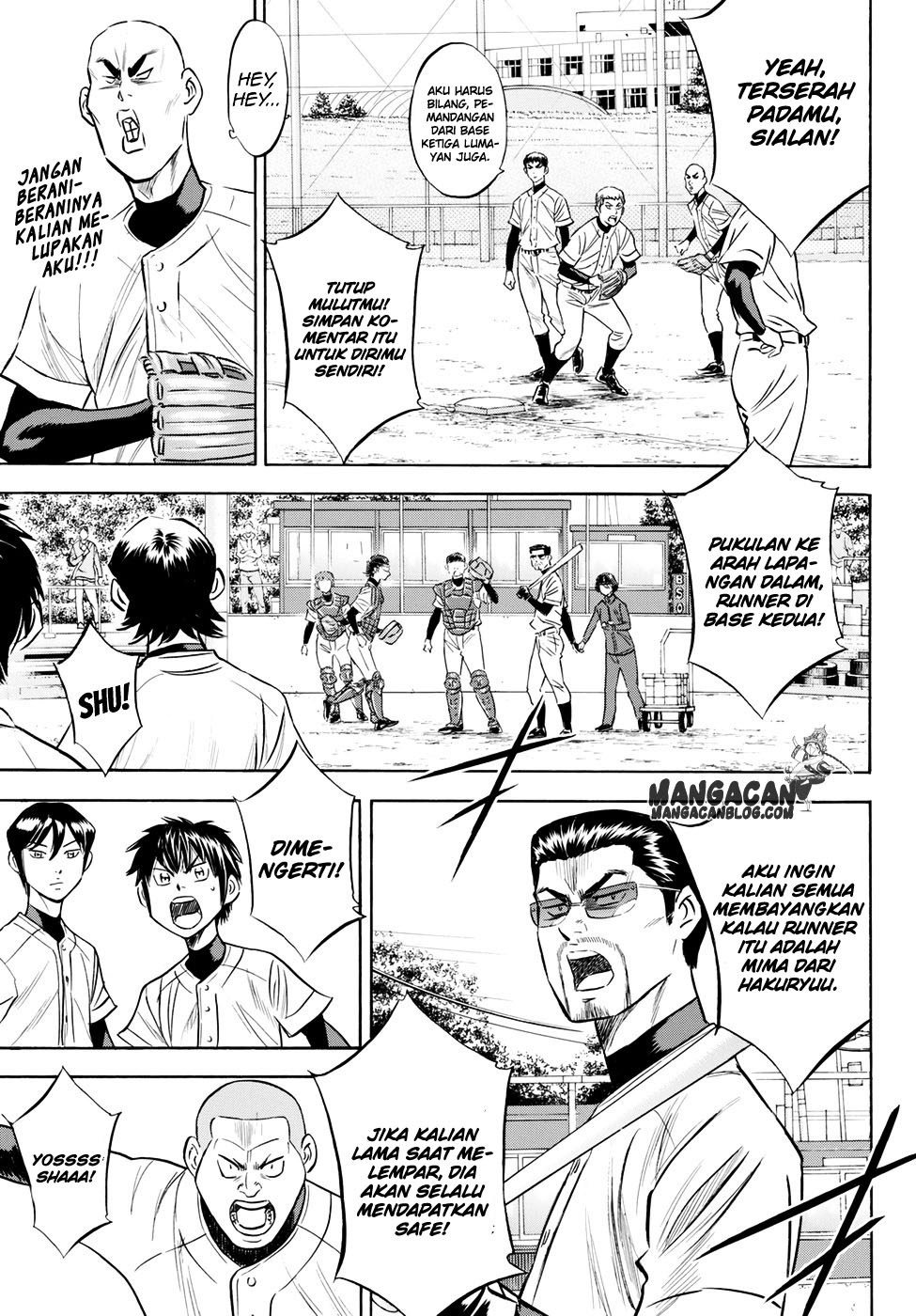 Diamond no Ace Act 2 — Chapter 79, halaman 13