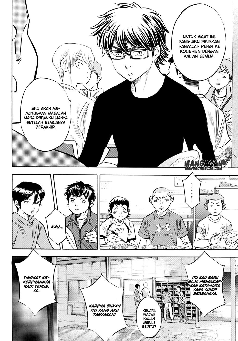 Diamond no Ace Act 2 — Chapter 79, halaman 18
