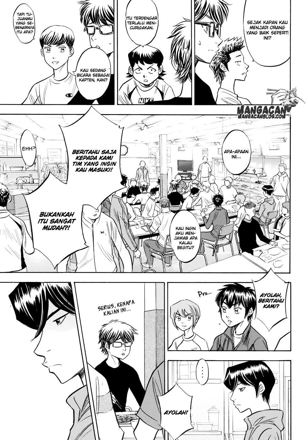 Diamond no Ace Act 2 — Chapter 79, halaman 19