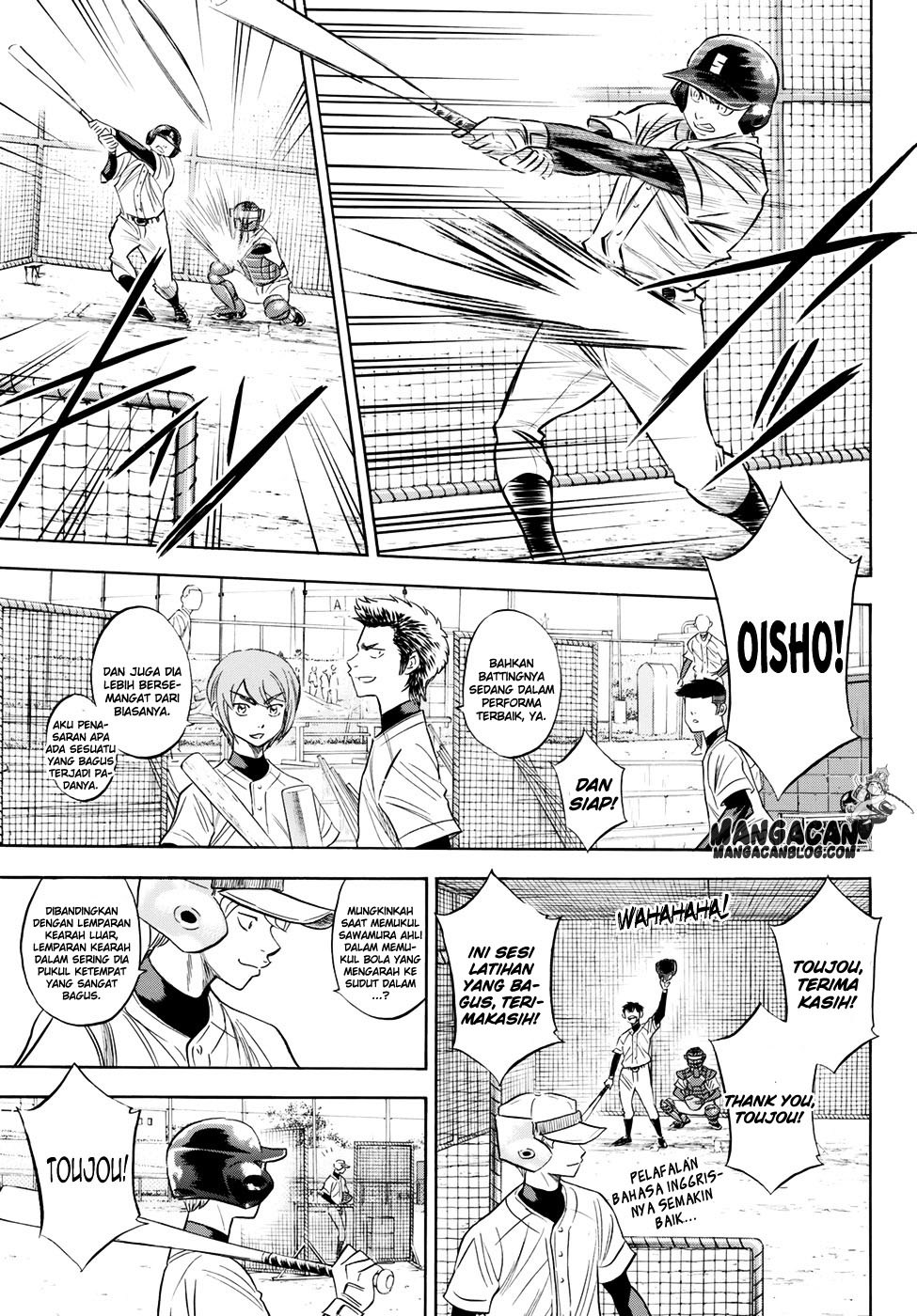 Diamond no Ace Act 2 — Chapter 79, halaman 5