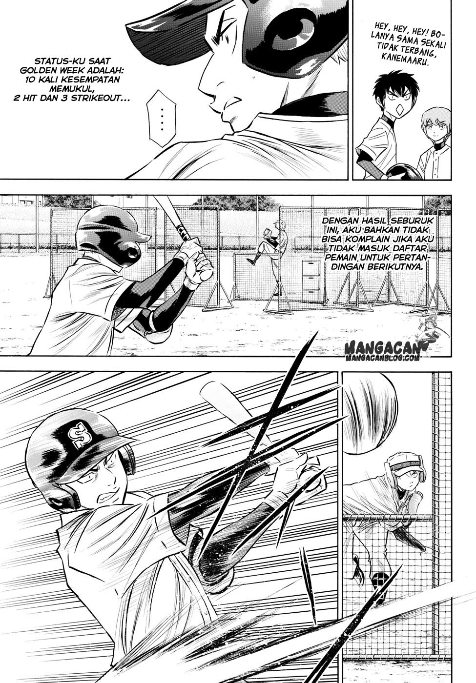 Diamond no Ace Act 2 — Chapter 79, halaman 7