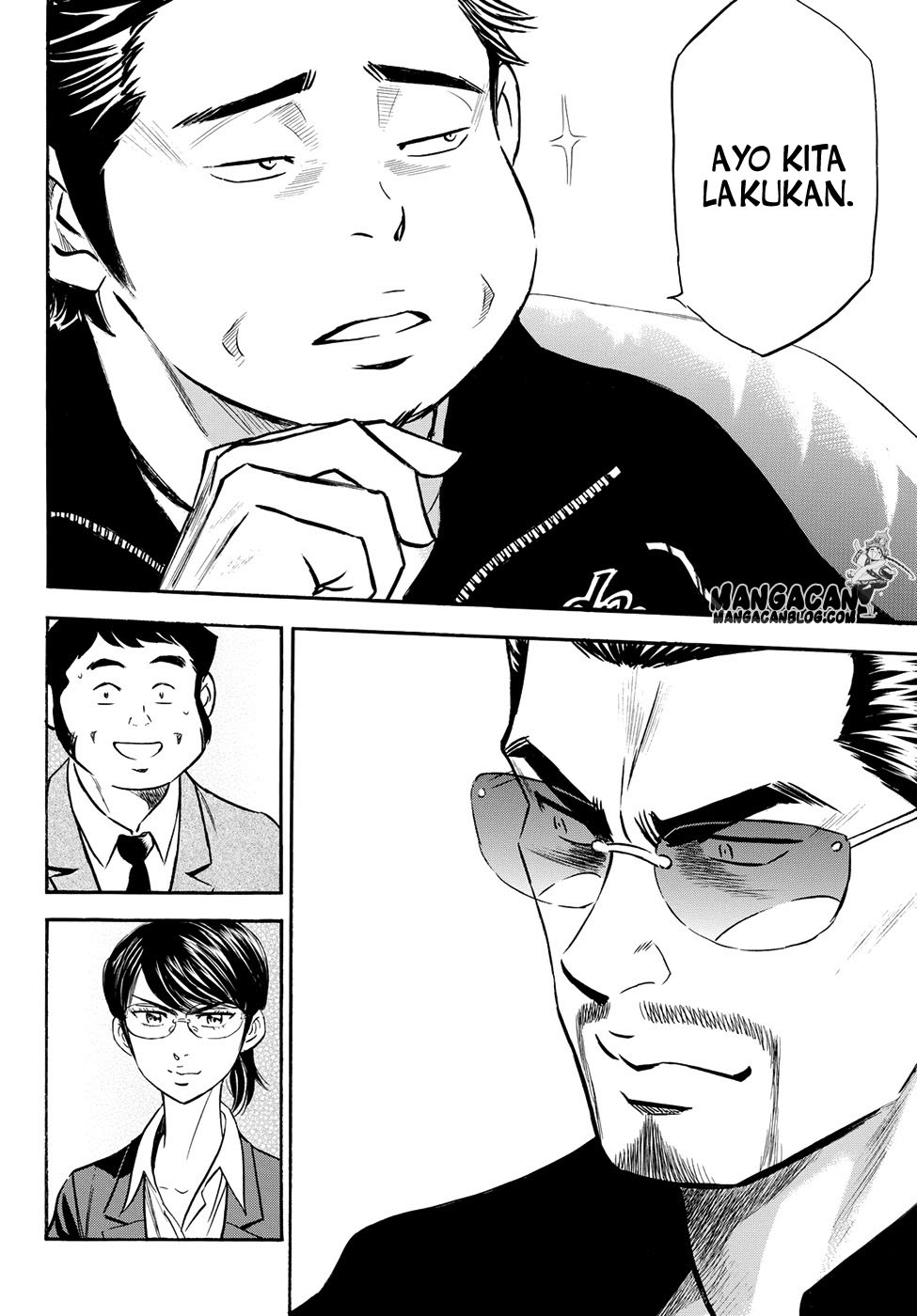 Diamond no Ace Act 2 — Chapter 77, halaman 14