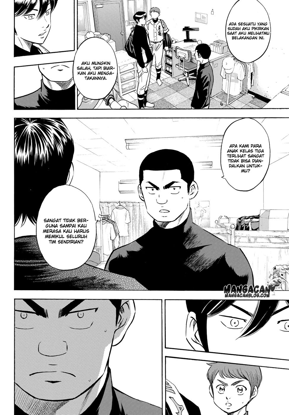 Diamond no Ace Act 2 — Chapter 77, halaman 18
