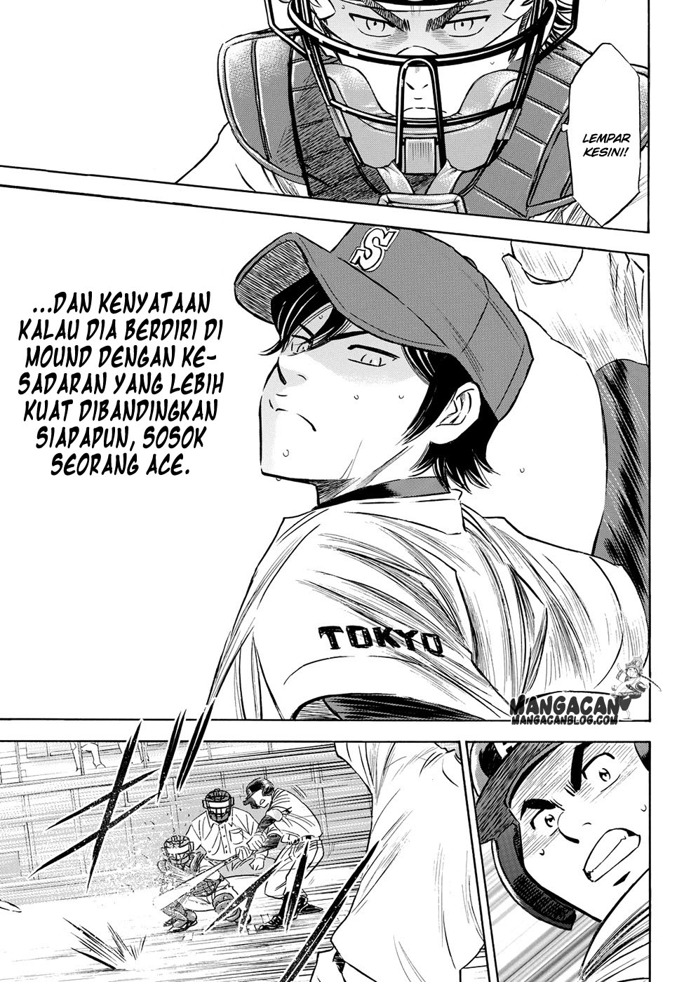 Diamond no Ace Act 2 — Chapter 76, halaman 11