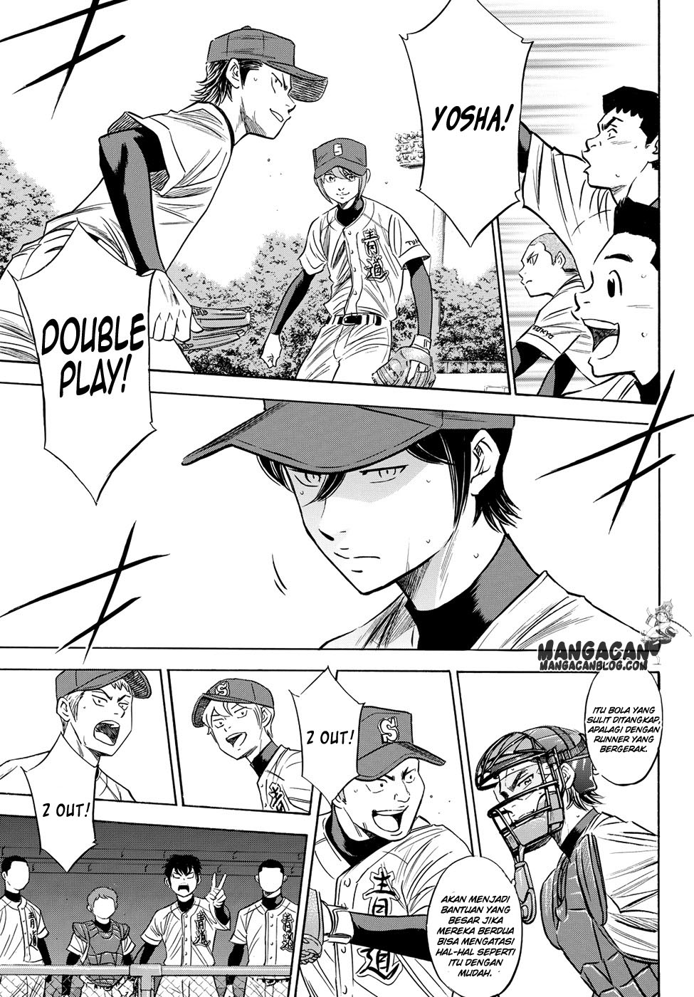 Diamond no Ace Act 2 — Chapter 76, halaman 13