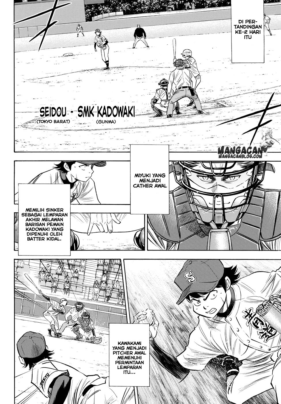 Diamond no Ace Act 2 — Chapter 76, halaman 16