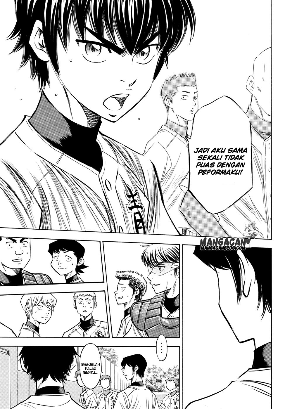 Diamond no Ace Act 2 — Chapter 75, halaman 11