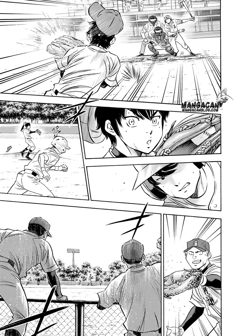 Diamond no Ace Act 2 — Chapter 75, halaman 3