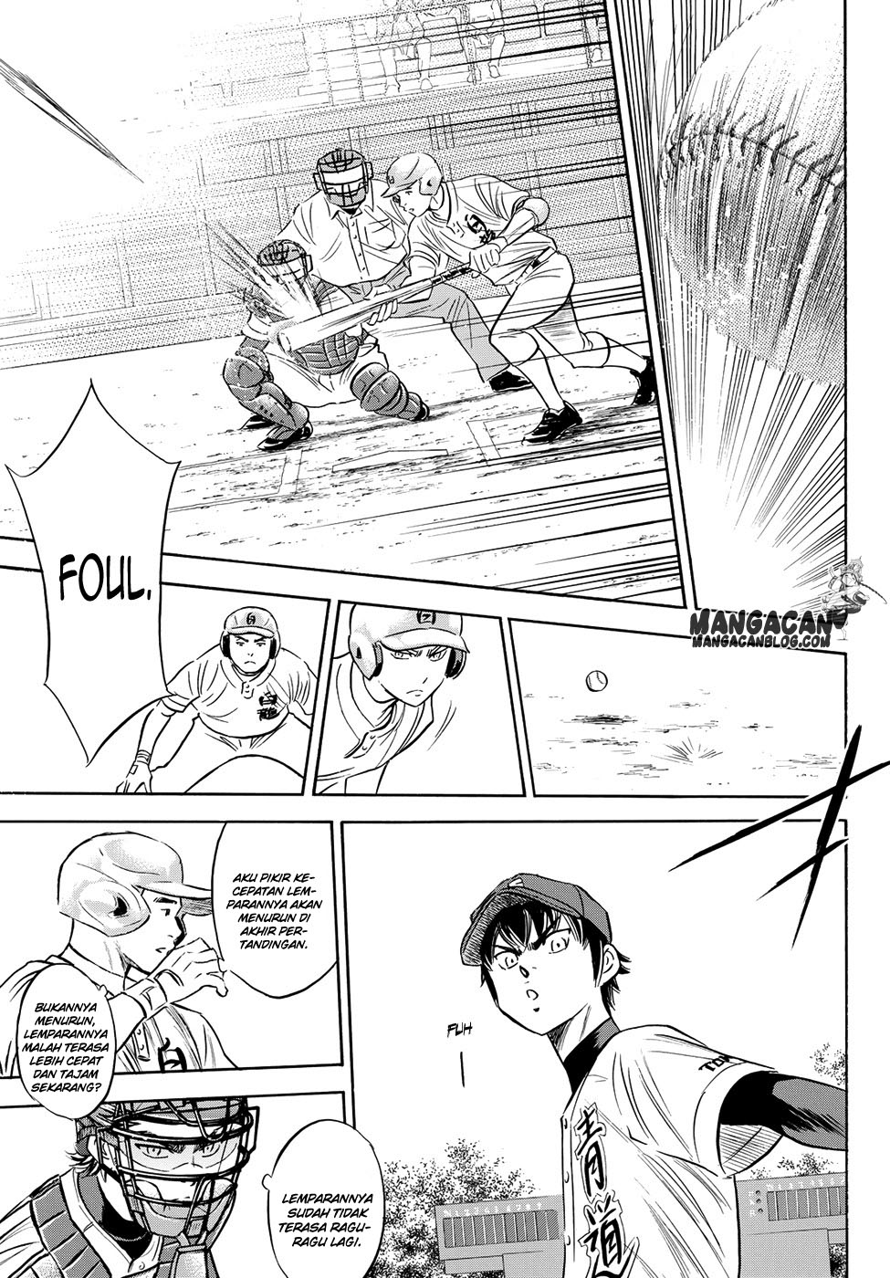 Diamond no Ace Act 2 — Chapter 73, halaman 16