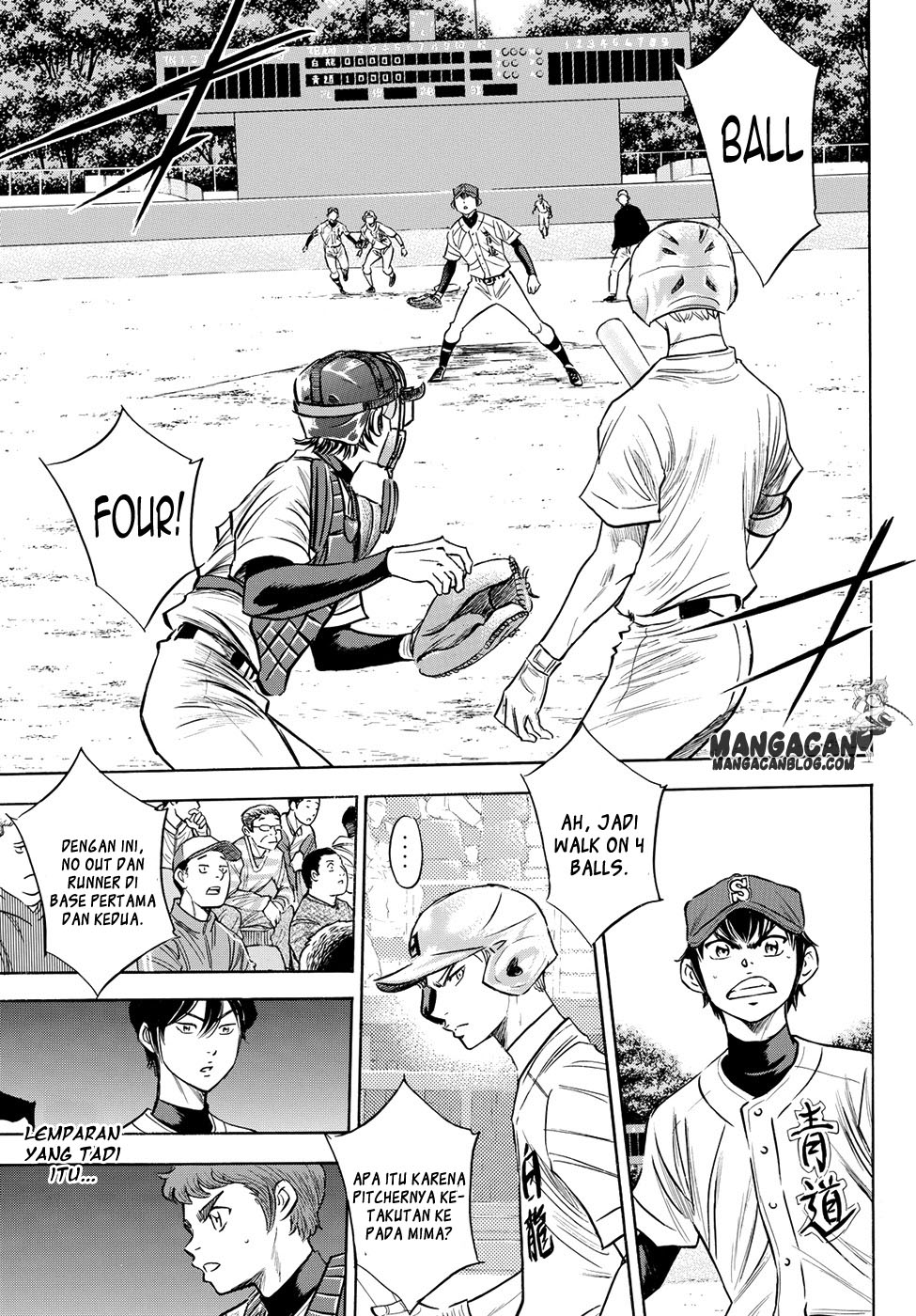 Diamond no Ace Act 2 — Chapter 73, halaman 4
