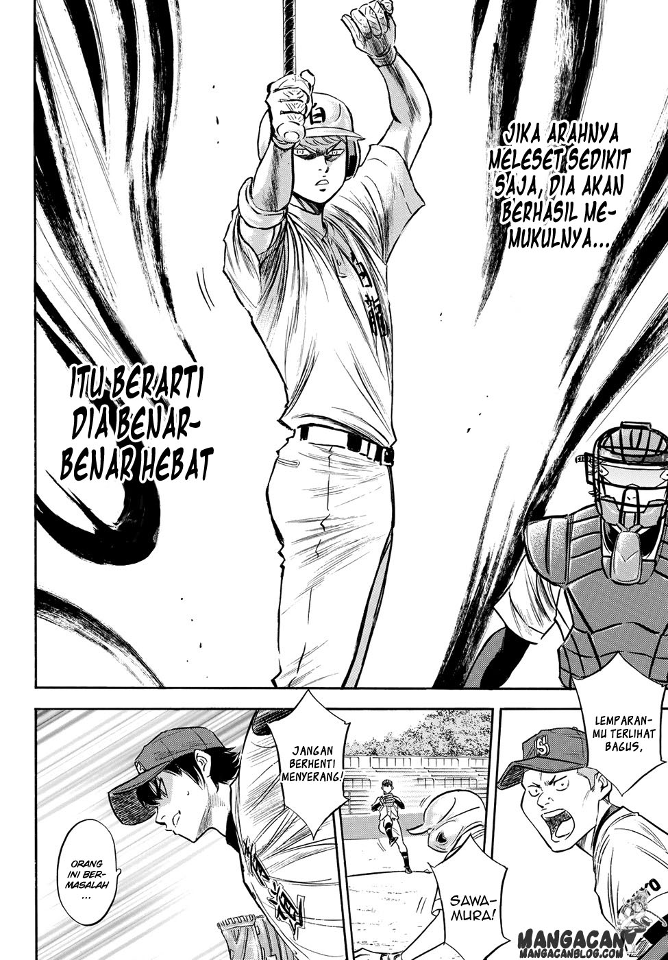 Diamond no Ace Act 2 — Chapter 72, halaman 17