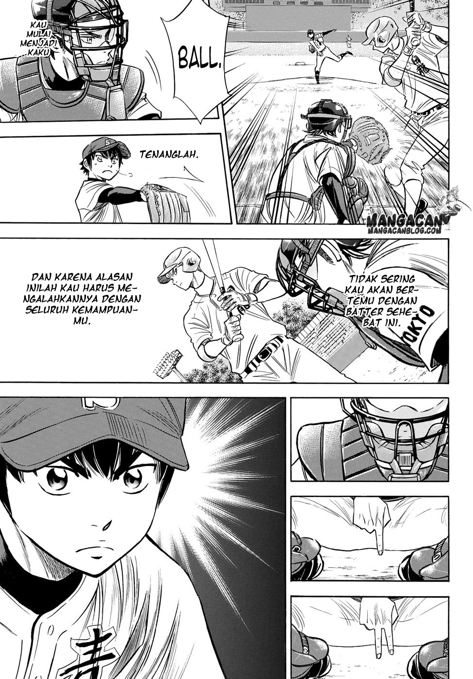 Diamond no Ace Act 2 — Chapter 72, halaman 18