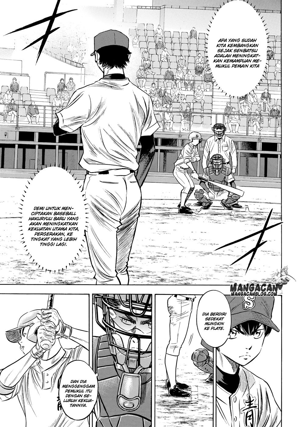 Diamond no Ace Act 2 — Chapter 72, halaman 3