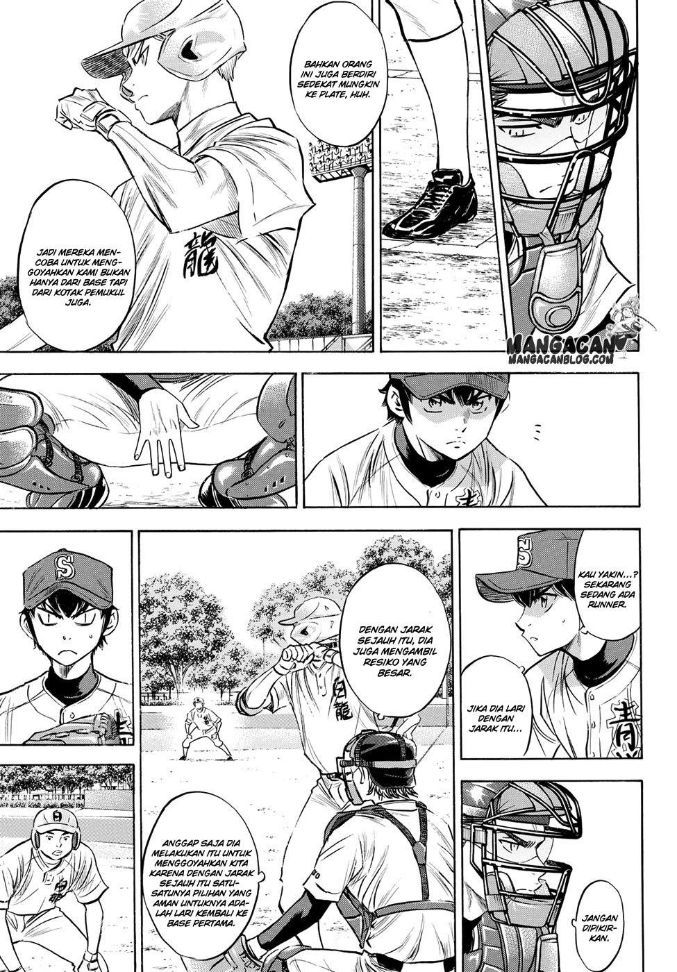 Diamond no Ace Act 2 — Chapter 72, halaman 7
