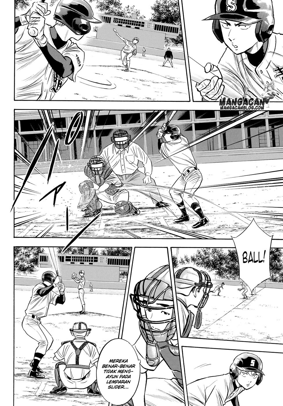 Diamond no Ace Act 2 — Chapter 71, halaman 17