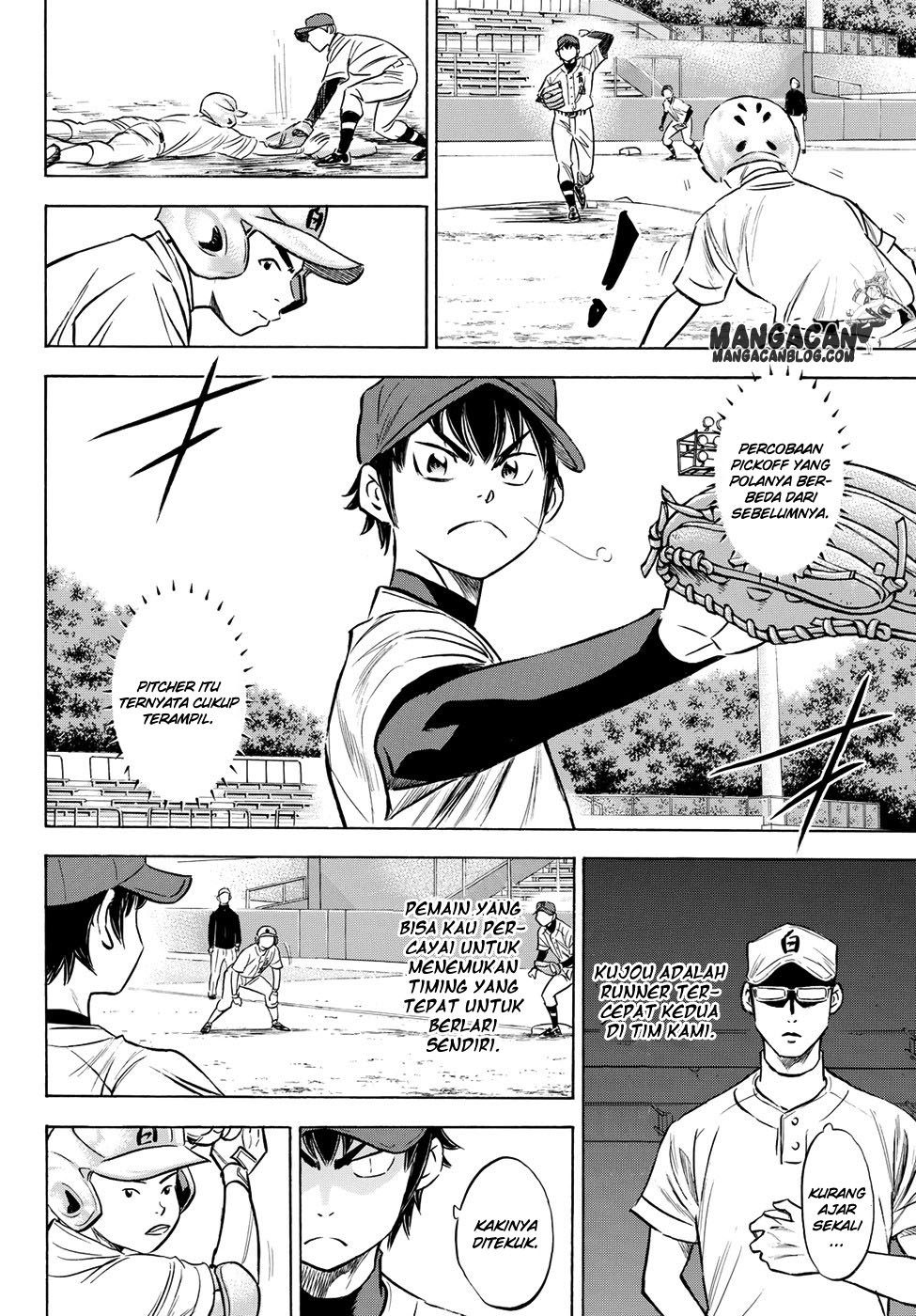Diamond no Ace Act 2 — Chapter 70, halaman 4
