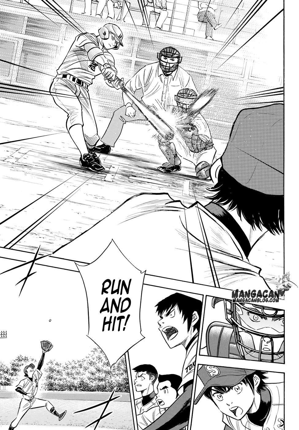 Diamond no Ace Act 2 — Chapter 67, halaman 11