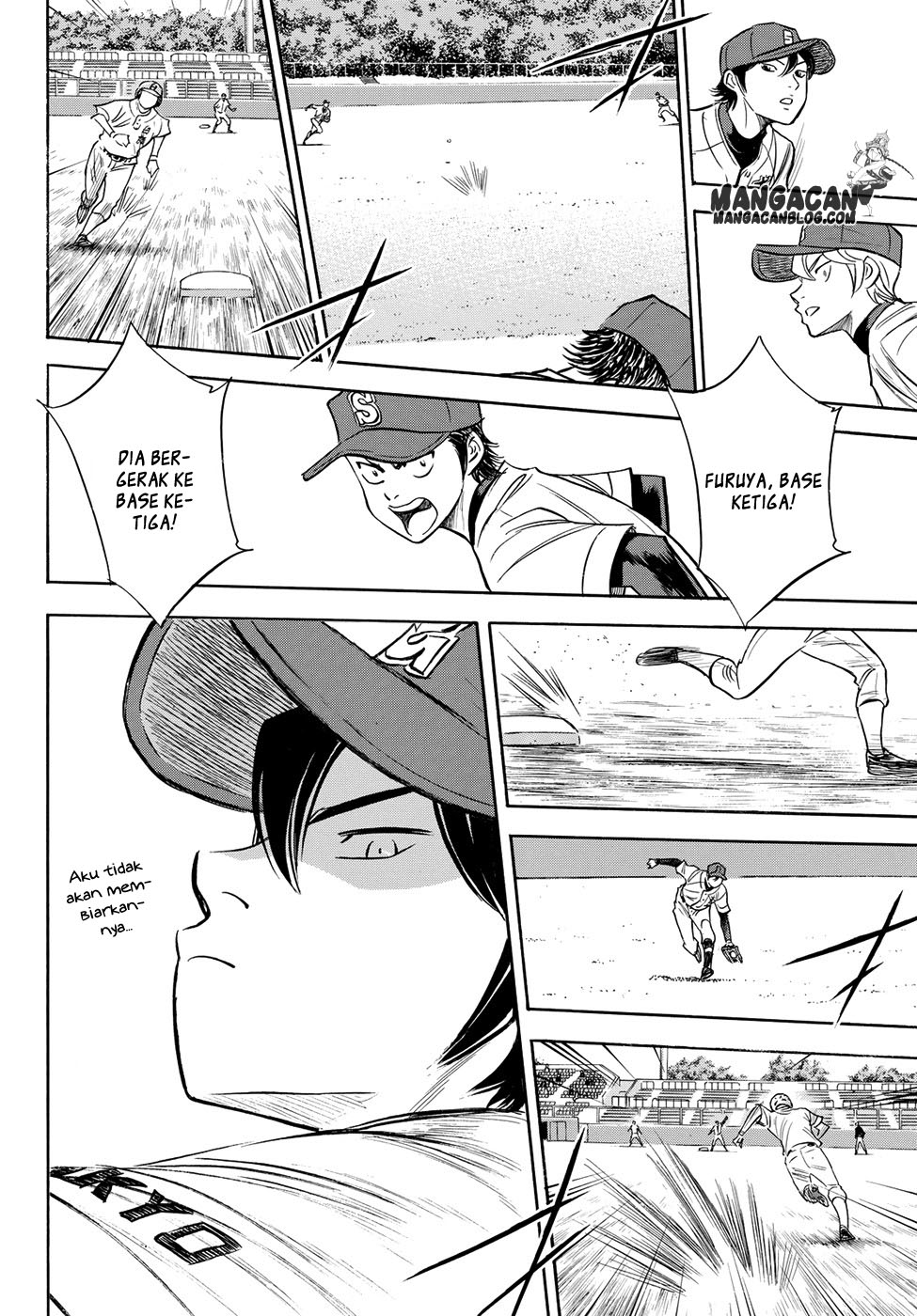 Diamond no Ace Act 2 — Chapter 67, halaman 12