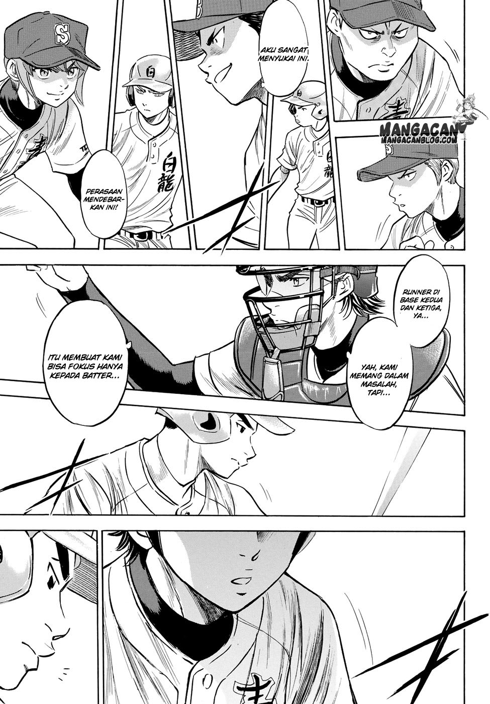 Diamond no Ace Act 2 — Chapter 67, halaman 16