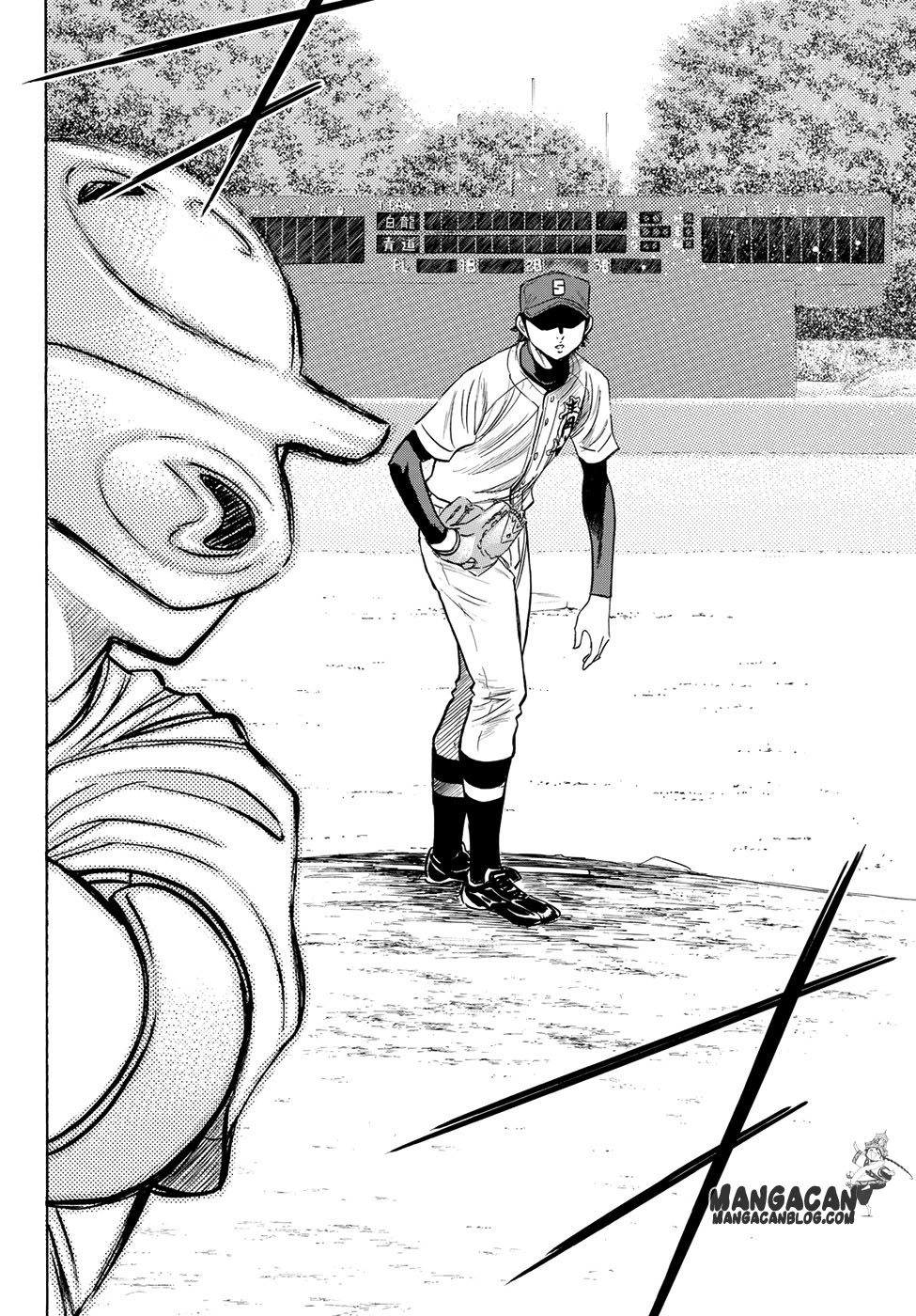 Diamond no Ace Act 2 — Chapter 67, halaman 17