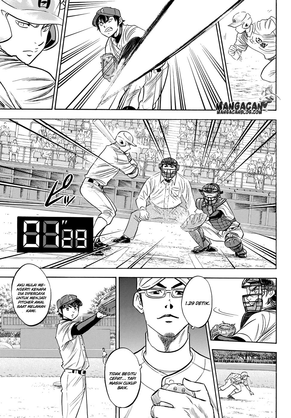Diamond no Ace Act 2 — Chapter 67, halaman 9