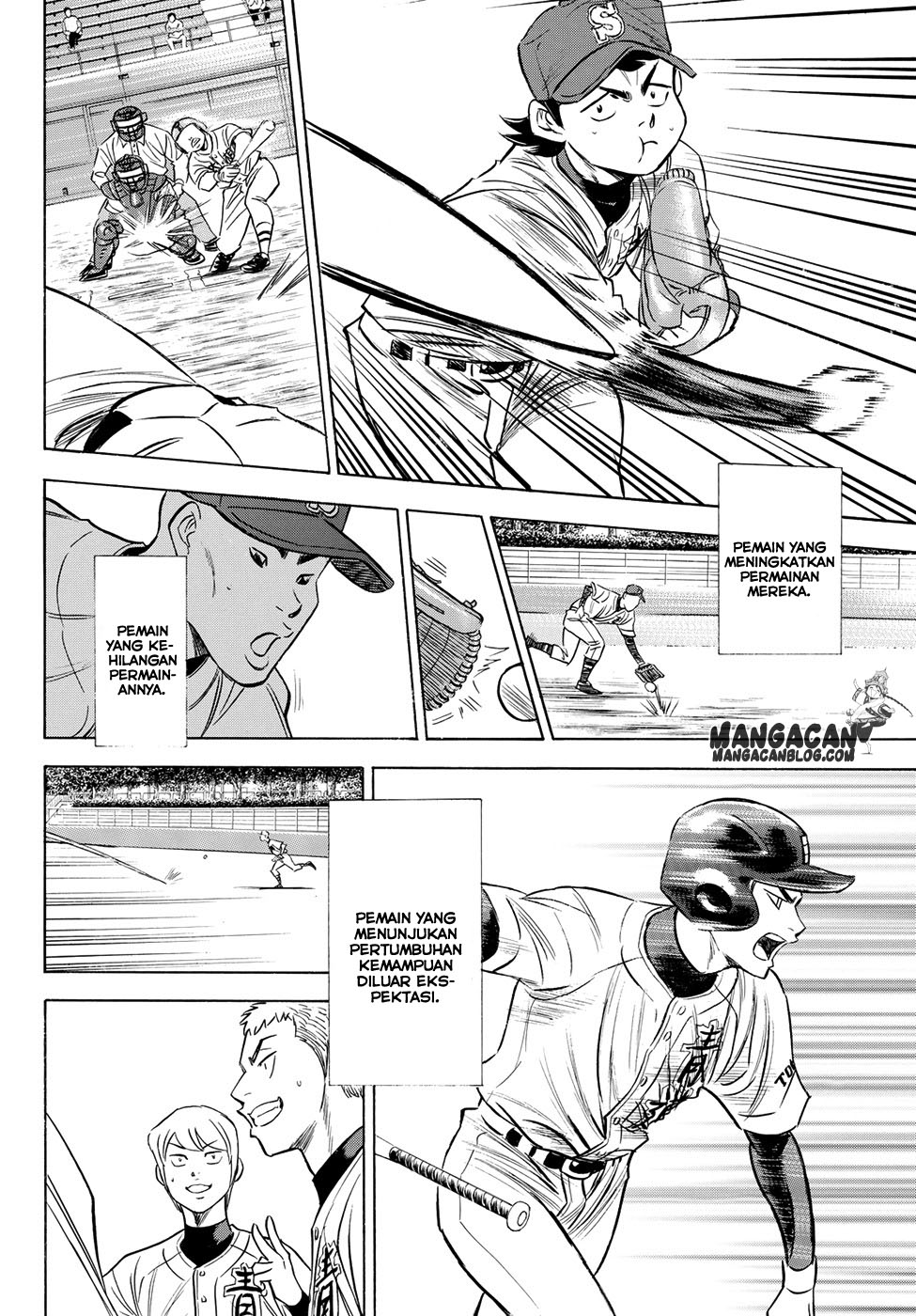 Diamond no Ace Act 2 — Chapter 65, halaman 15