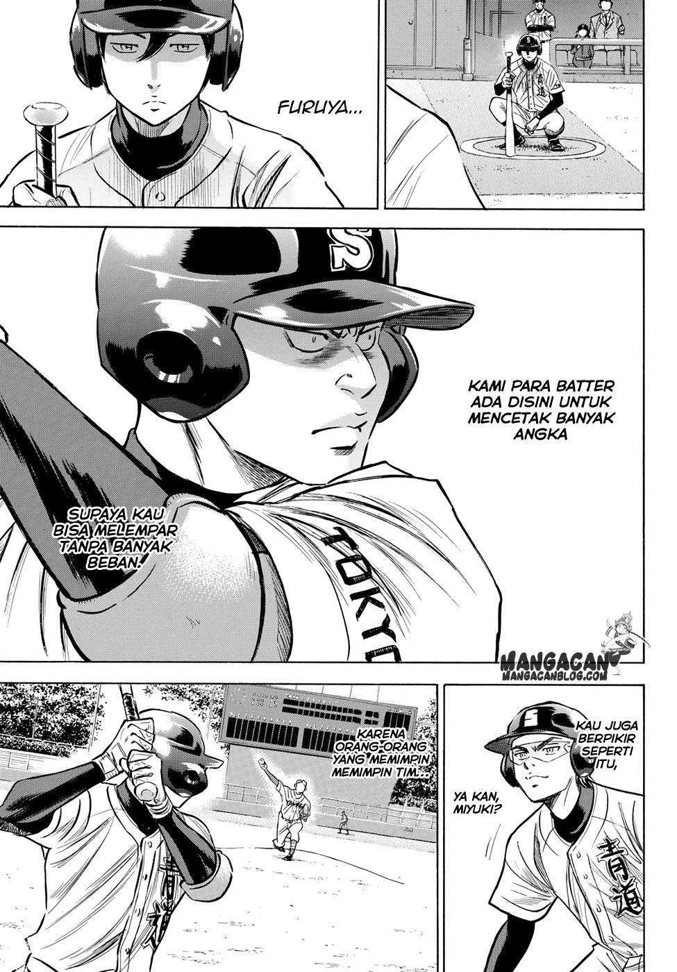 Diamond no Ace Act 2 — Chapter 65, halaman 5