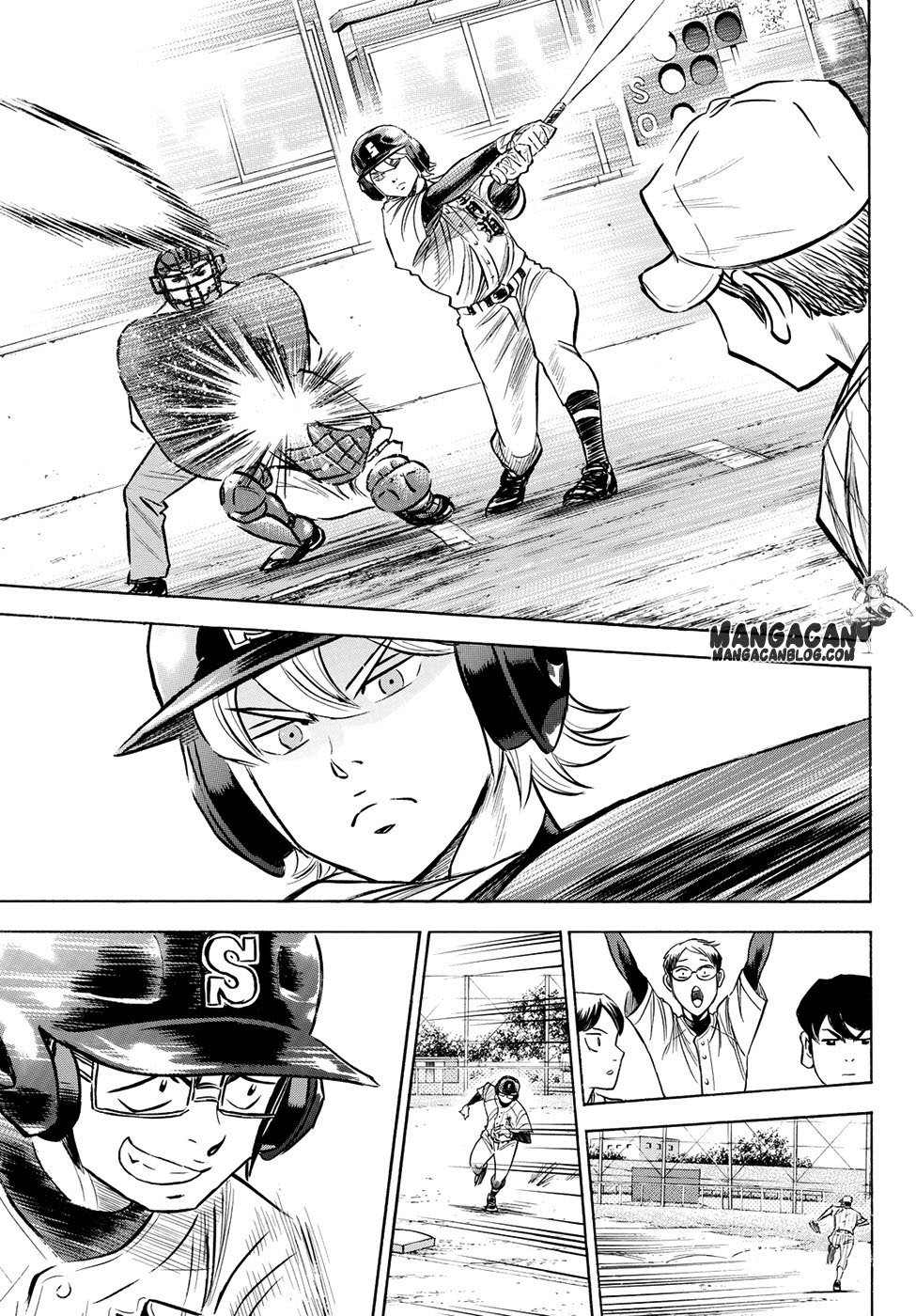 Diamond no Ace Act 2 — Chapter 65, halaman 8
