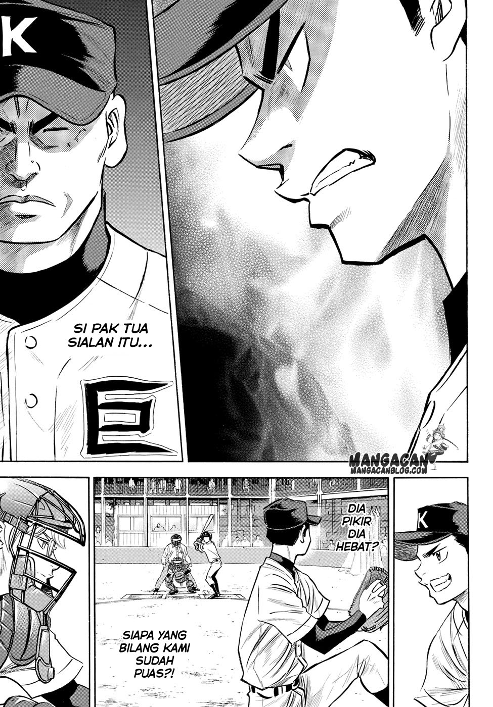 Diamond no Ace Act 2 — Chapter 64, halaman 15