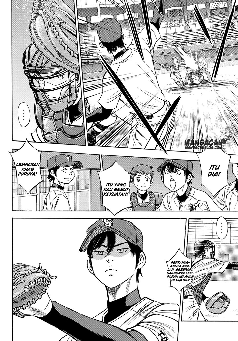 Diamond no Ace Act 2 — Chapter 64, halaman 8