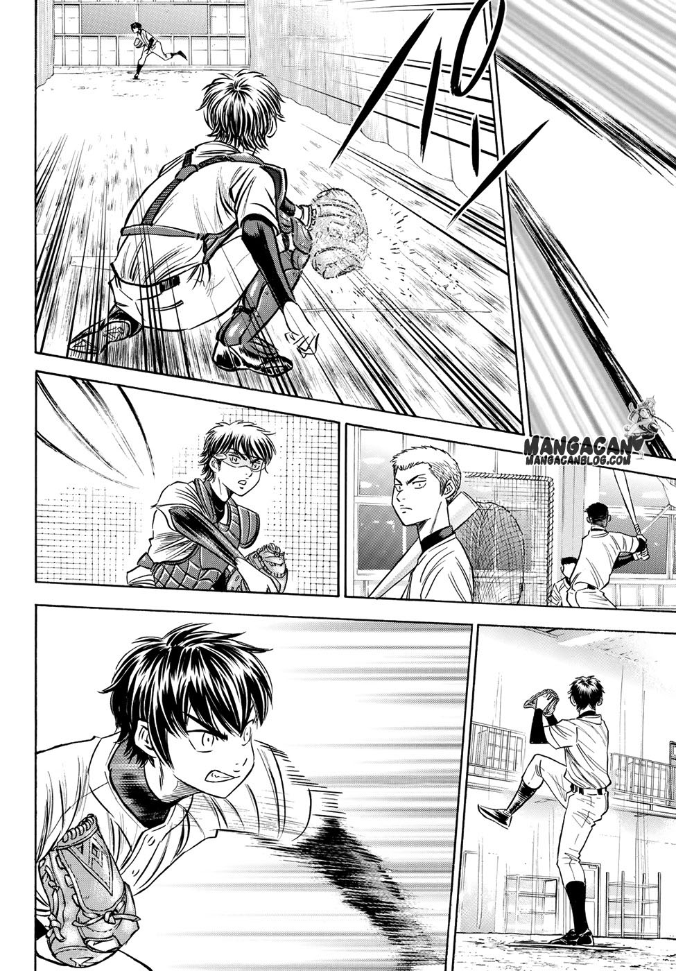 Diamond no Ace Act 2 — Chapter 63, halaman 10