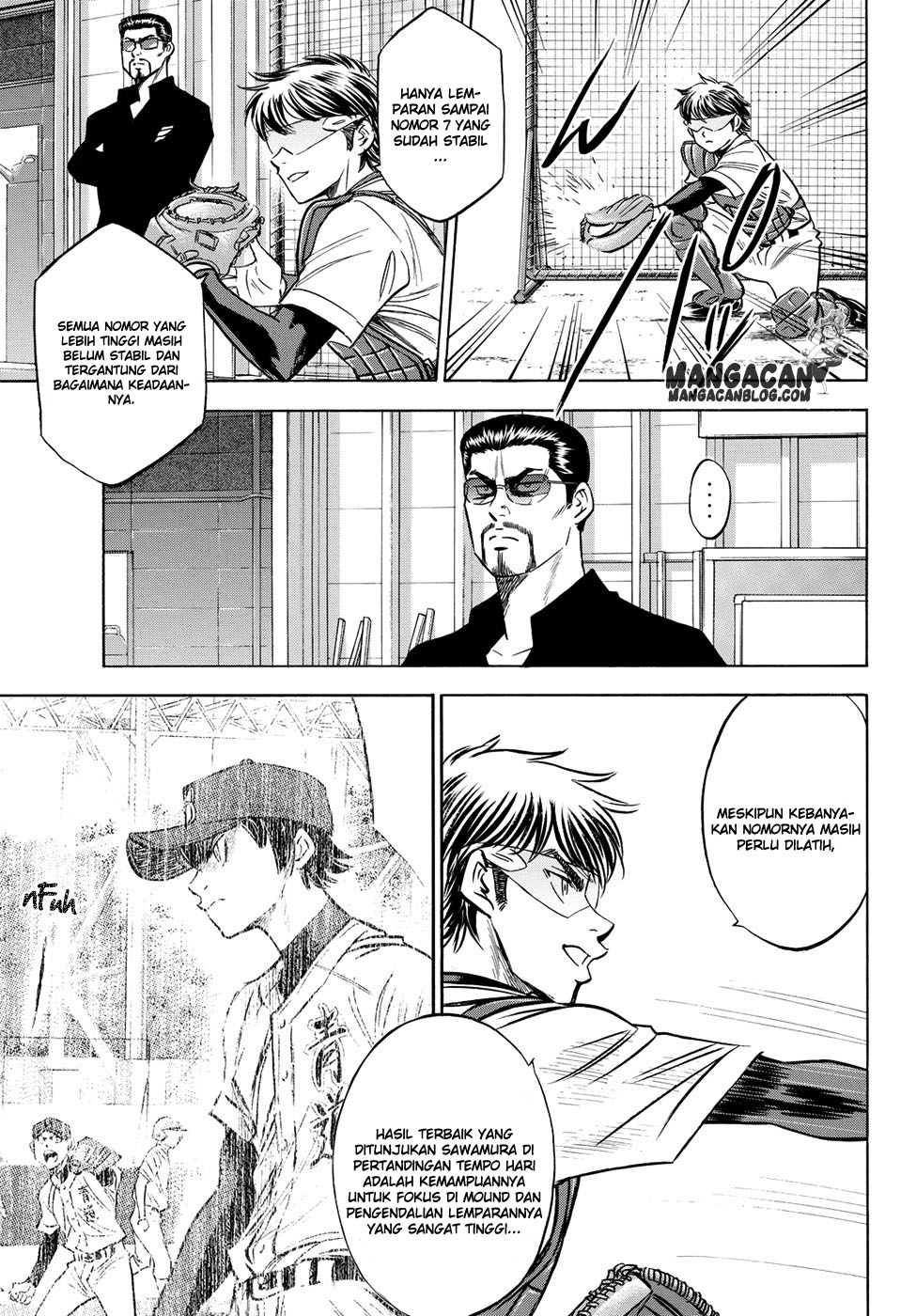 Diamond no Ace Act 2 — Chapter 63, halaman 12