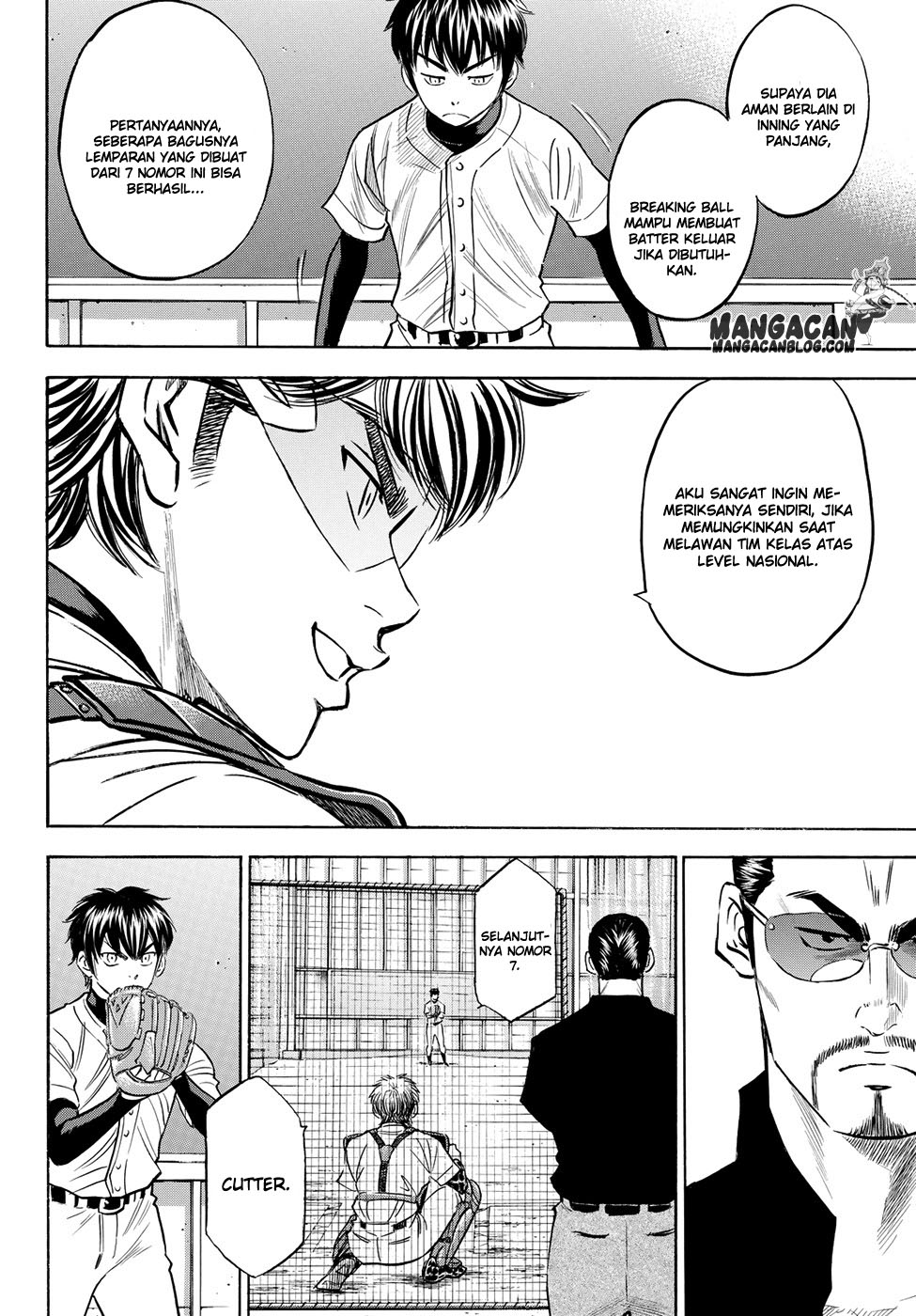 Diamond no Ace Act 2 — Chapter 63, halaman 13