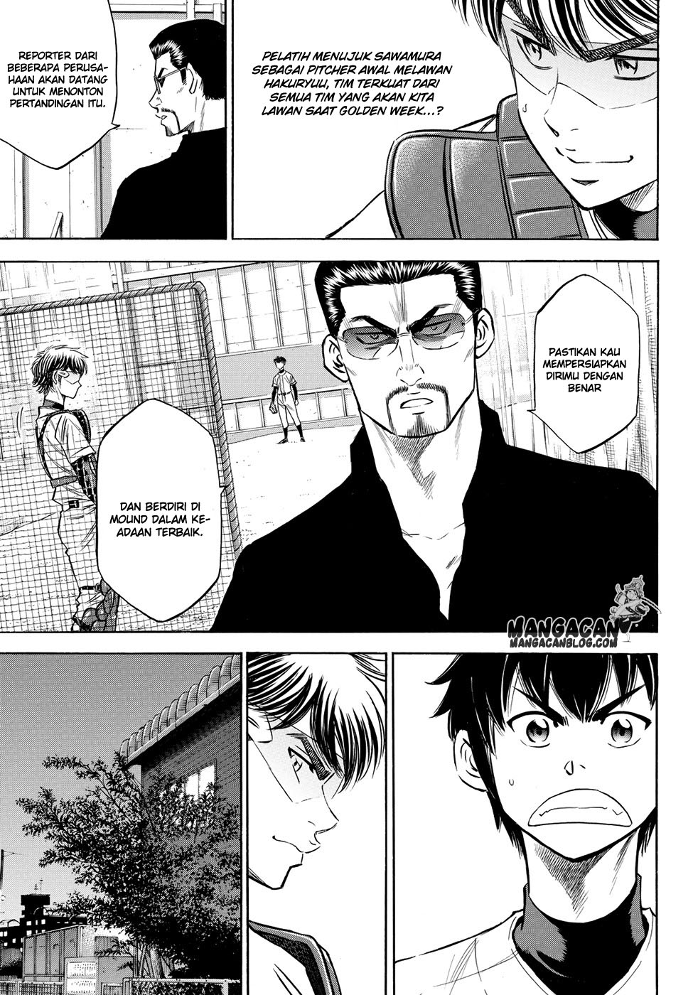 Diamond no Ace Act 2 — Chapter 63, halaman 18
